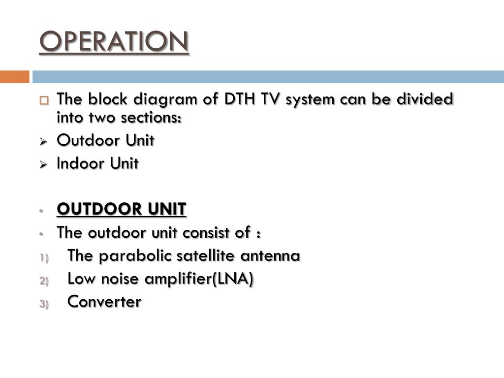 PPT - DTH PowerPoint Presentation, free download - ID:407417