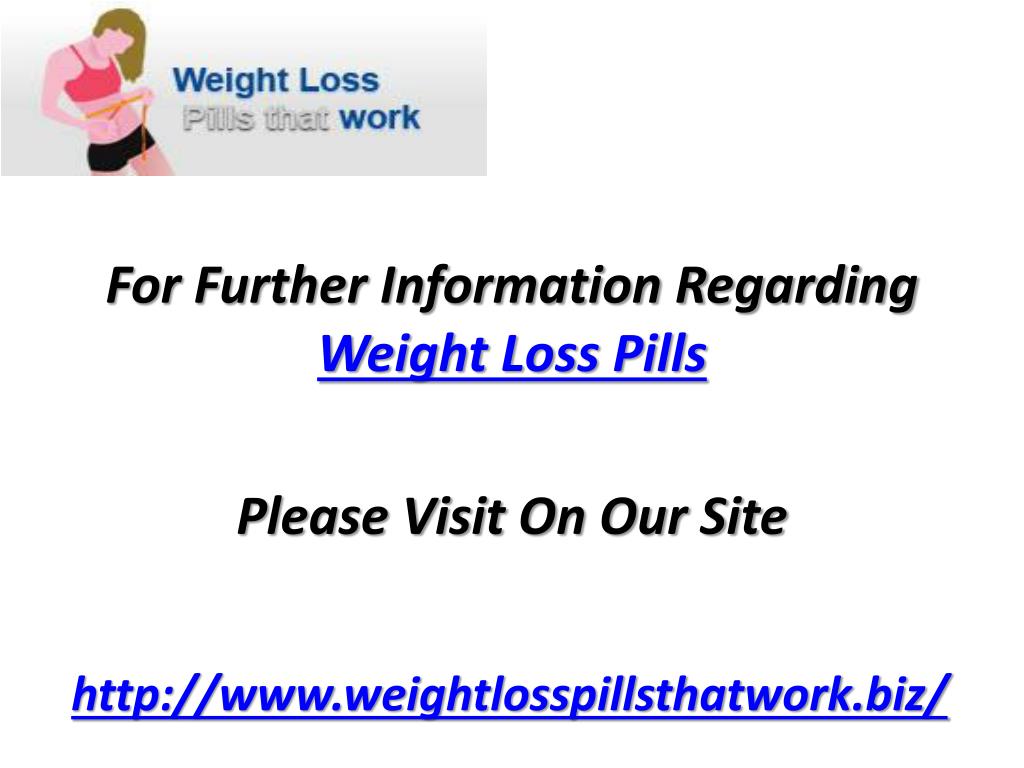 PPT Getting to Know the Facts of Weight Loss Pills PowerPoint
