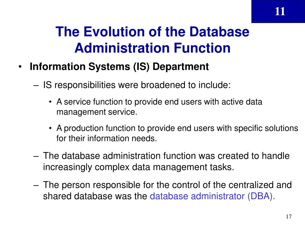 PPT Database Administration PowerPoint Presentation, free download