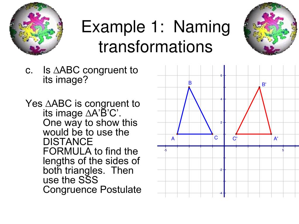 PPT 7.1 Rigid Motion in a Plane PowerPoint Presentation, free download ID408765