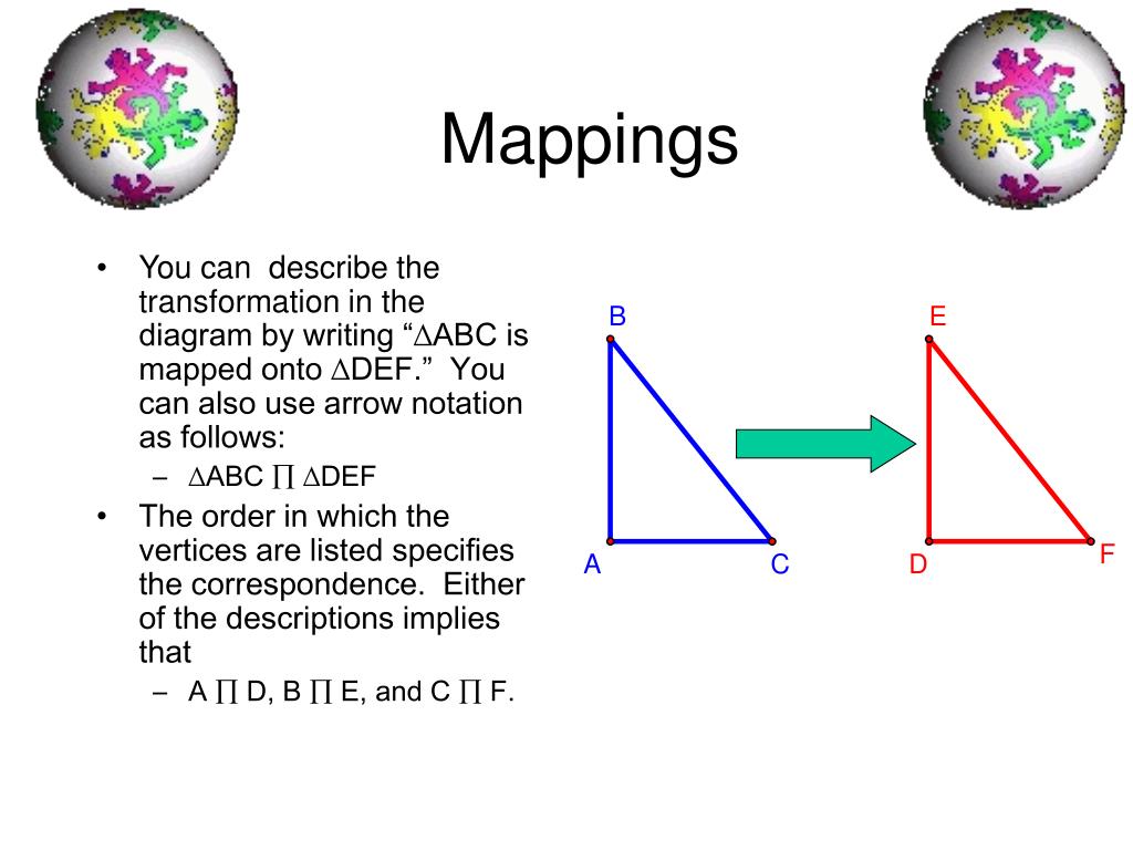 PPT 7.1 Rigid Motion in a Plane PowerPoint Presentation, free download ID408765