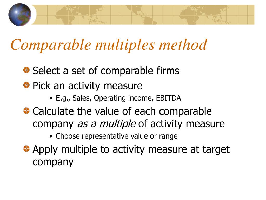 PPT - Valuation: Comps and Premiums PowerPoint Presentation, free