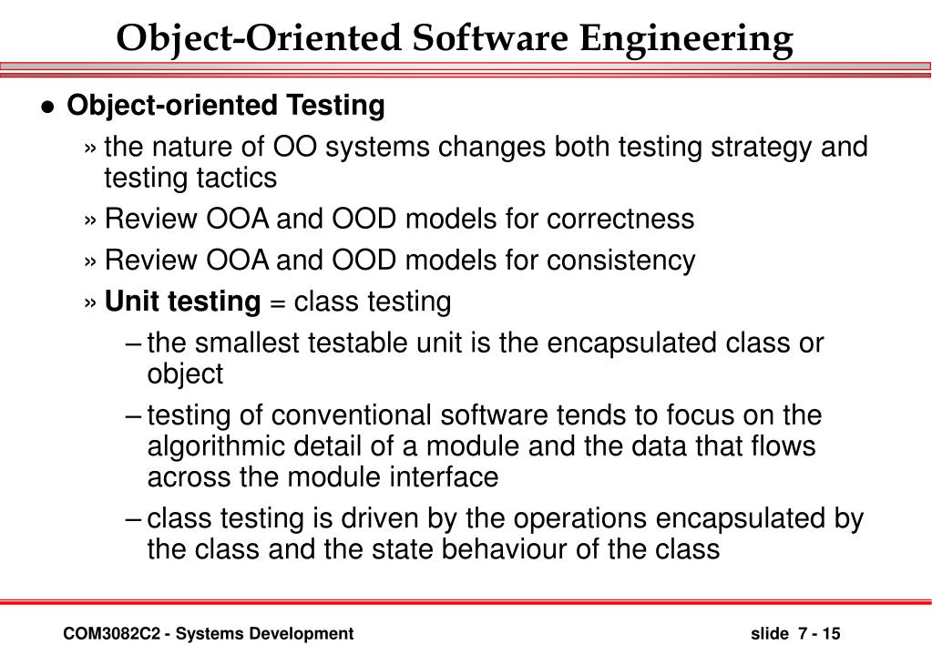 PPT ObjectOriented Software Engineering PowerPoint Presentation