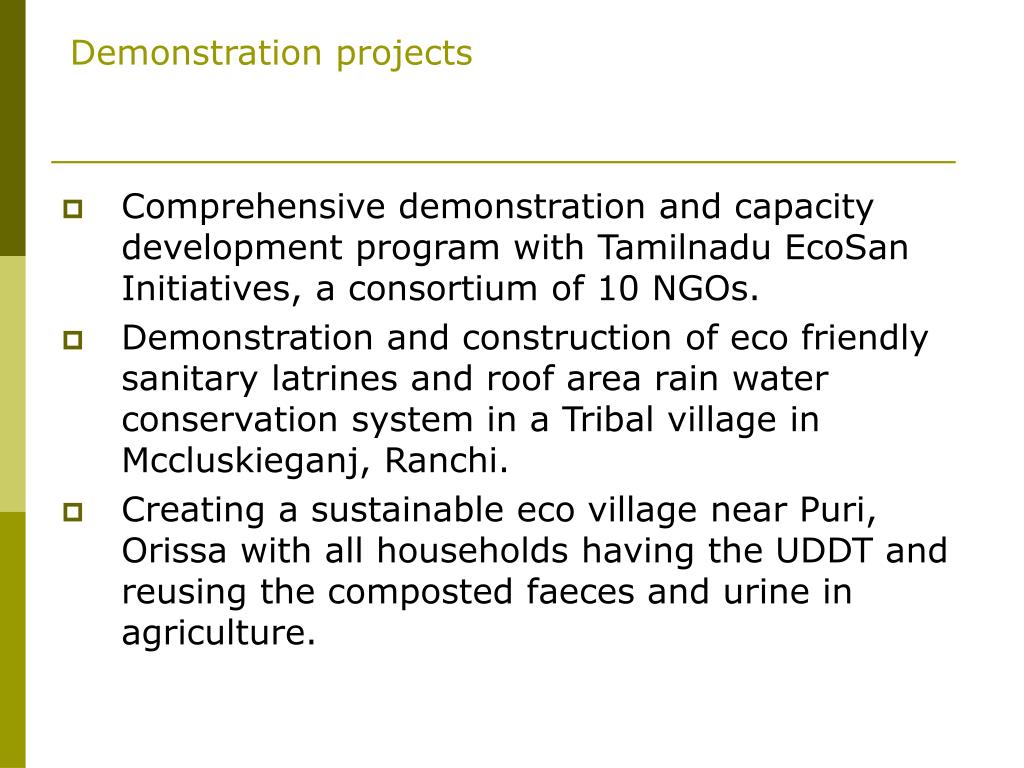 PPT Regional on Ecological Sanitation in South Asia SEI