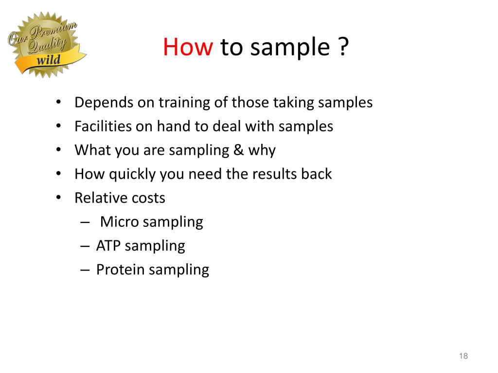 PPT Setting up an Environmental Sampling Plan PowerPoint Presentation