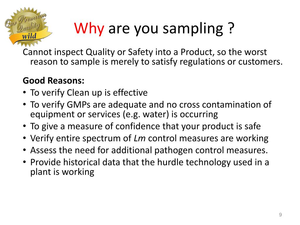 PPT Setting up an Environmental Sampling Plan PowerPoint Presentation