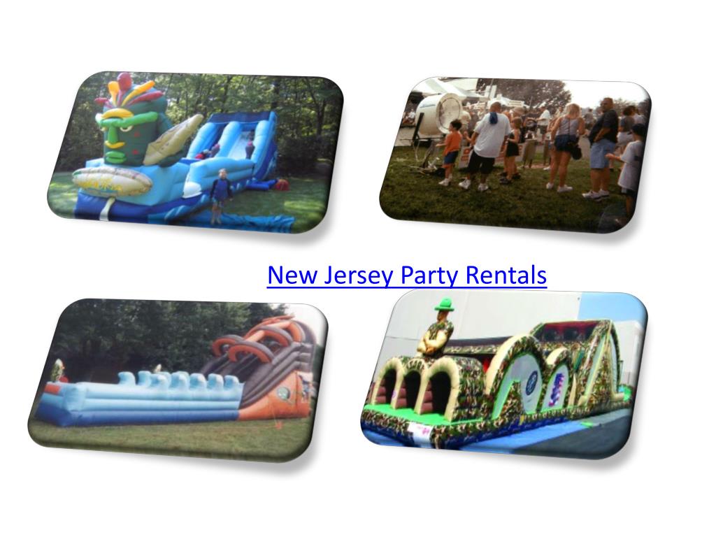 PPT New Jersey Party Rentals PowerPoint Presentation, free download