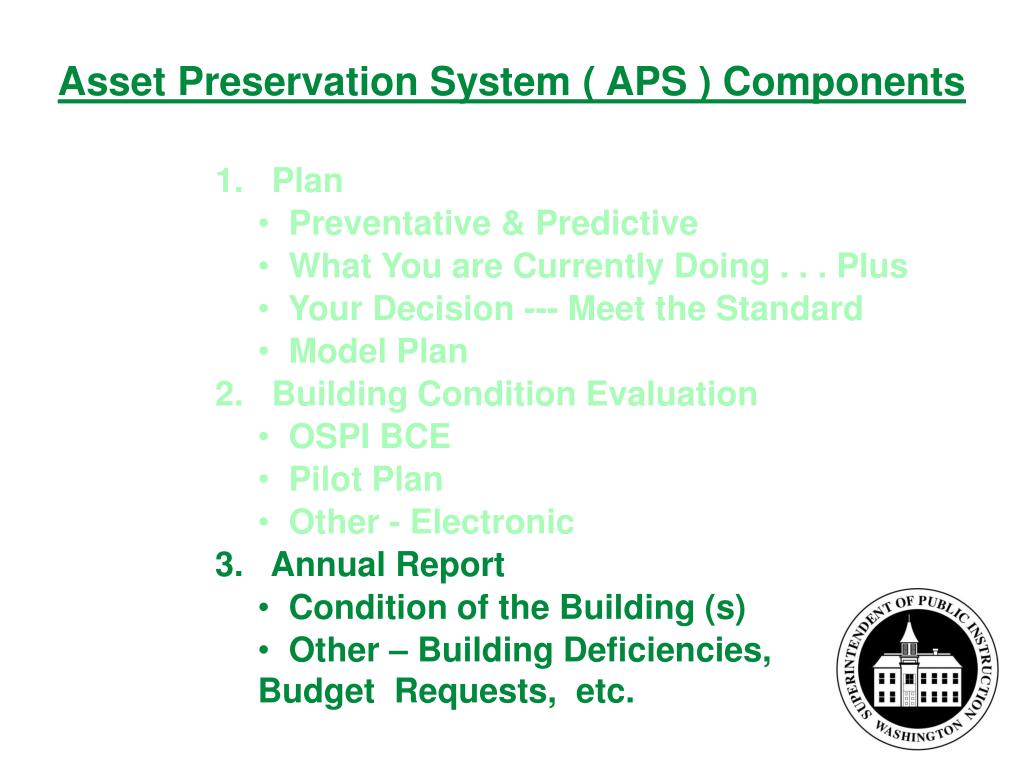 PPT Asset Preservation Program PowerPoint Presentation, free download