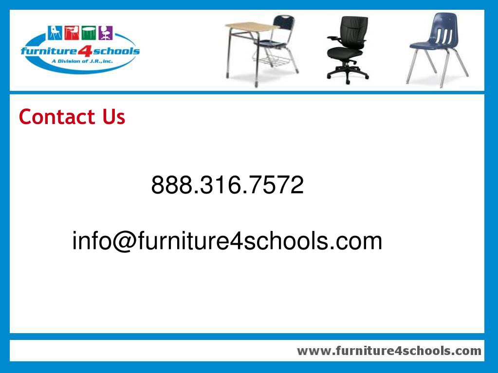 PPT Furniture 4 Schools School Classroom PowerPoint Presentation