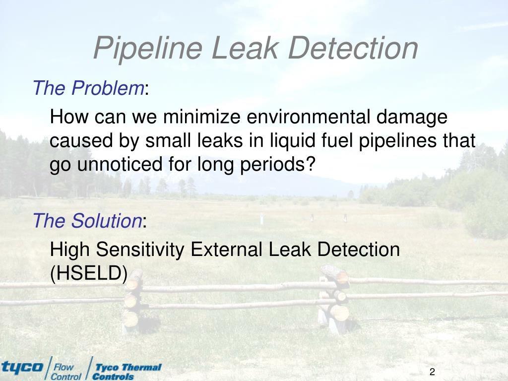 PPT High Sensitivity External Leak Detection for Liquid Fuel