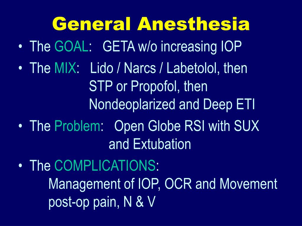 Regional Anesthesia Complications and Contraindications
