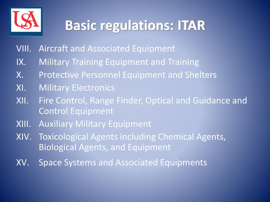 PPT Introduction to Export Controls PowerPoint Presentation, free