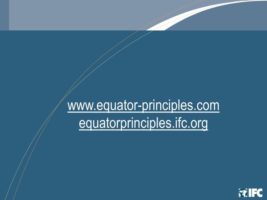 PPT The Equator Principles PowerPoint Presentation, free download