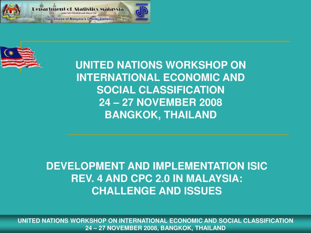 PPT UNITED NATIONS ON INTERNATIONAL ECONOMIC AND SOCIAL