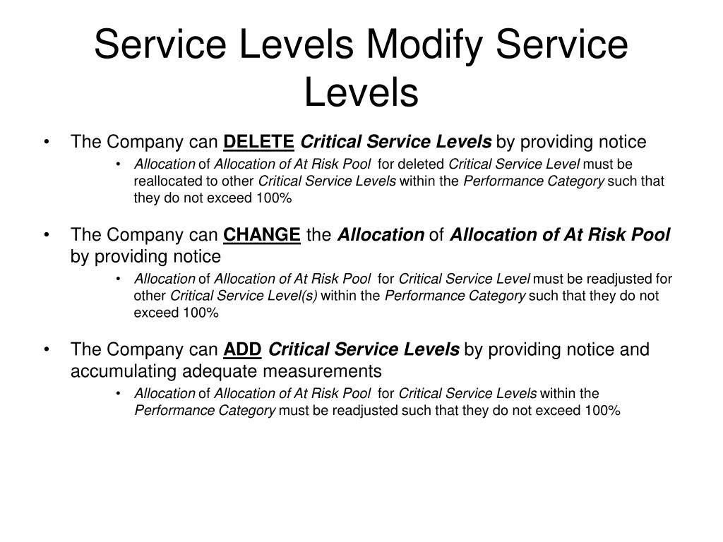 PPT Service Level Agreements PowerPoint Presentation, free download