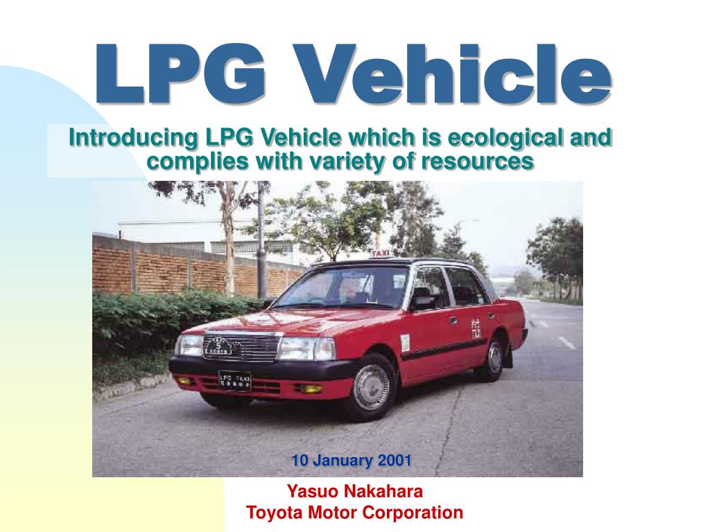 PPT LPG Vehicle PowerPoint Presentation, free download ID419445