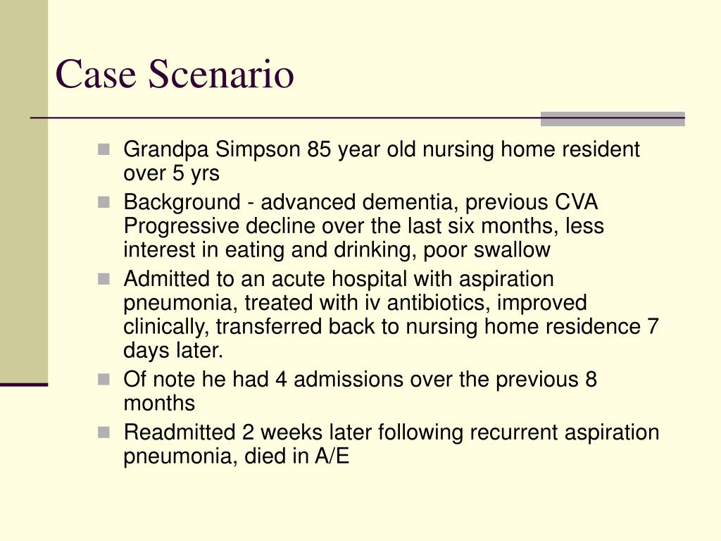 PPT Palliative Care From Hospital To Nursing Home PowerPoint