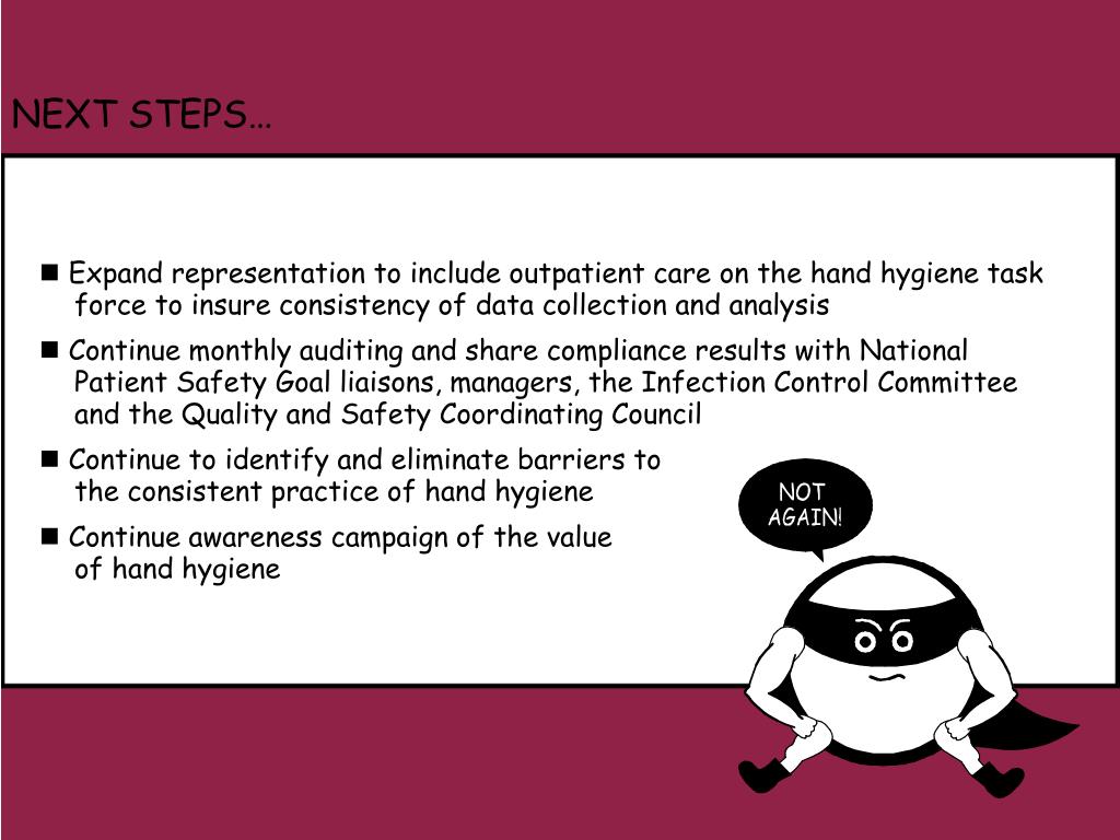 PPT Improving Patient Safety Through Increased Hand Hygiene