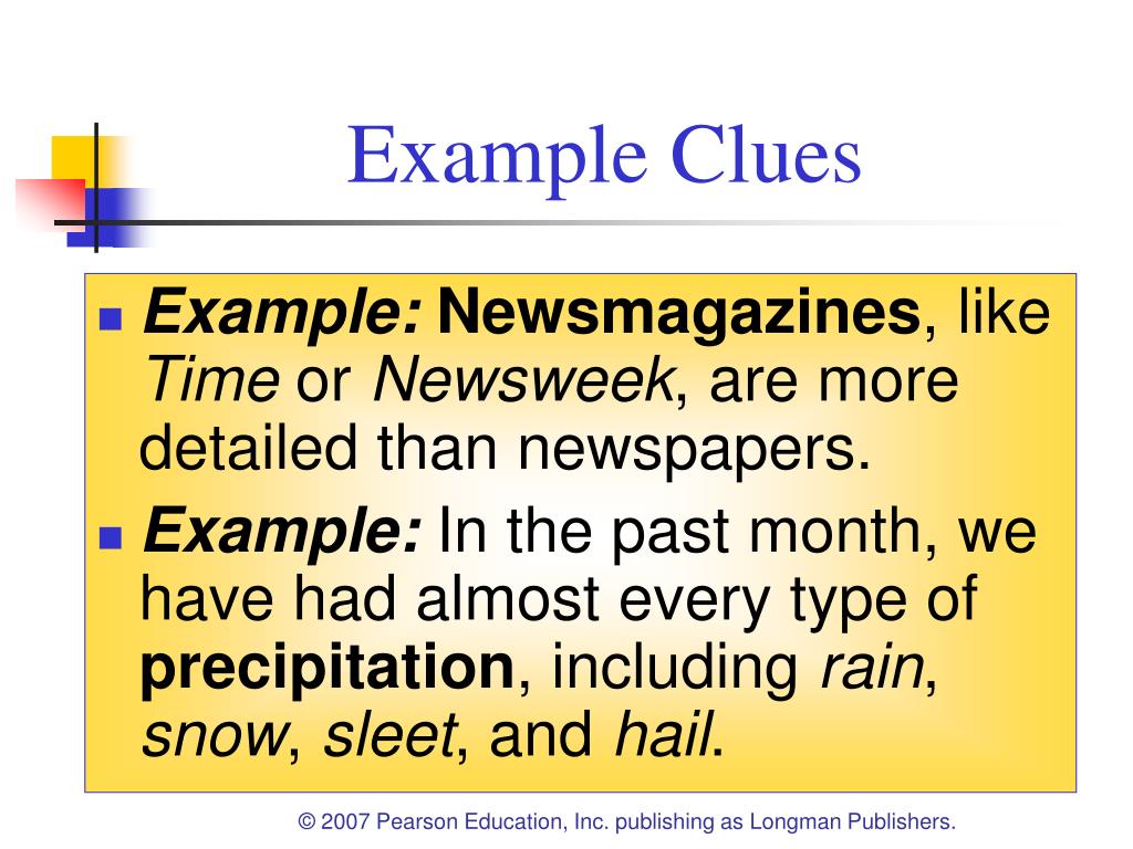 PPT Chapter 3 Building Vocabulary Using Context Clues PowerPoint