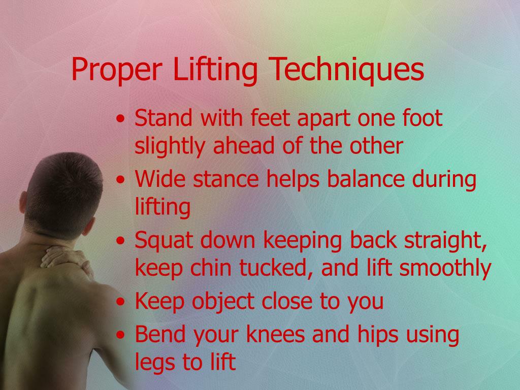 PPT Proper Body Mechanics PowerPoint Presentation, free download ID