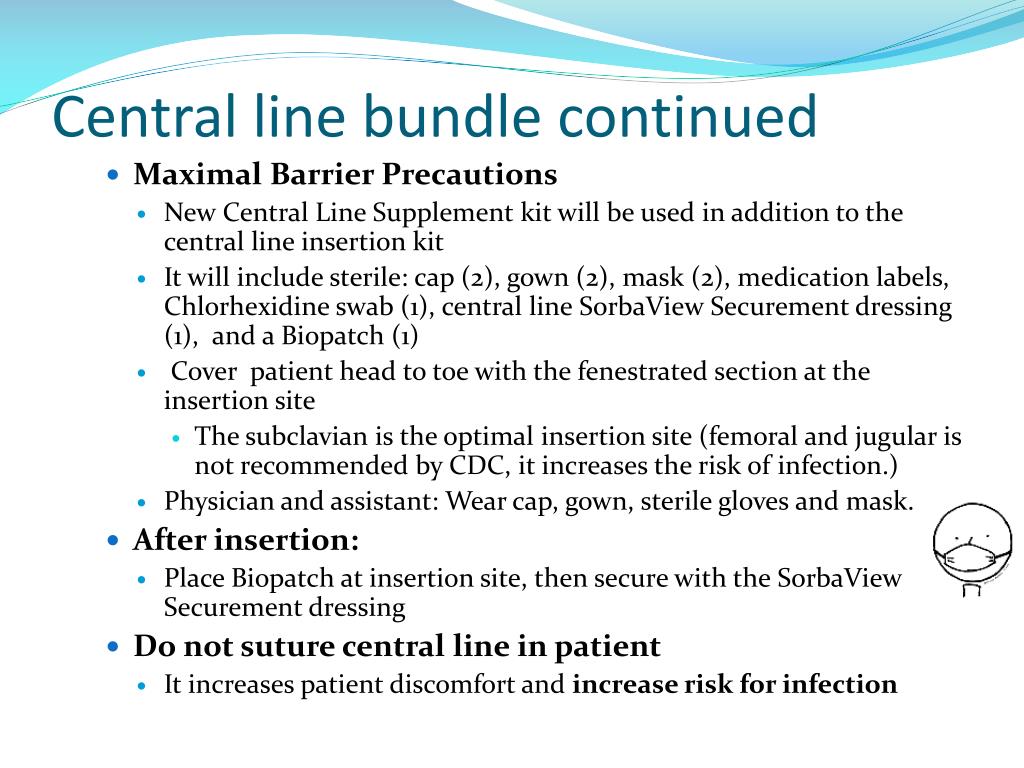 PPT Preventing Central LineAssociated Bloodstream Infection (CLABSI