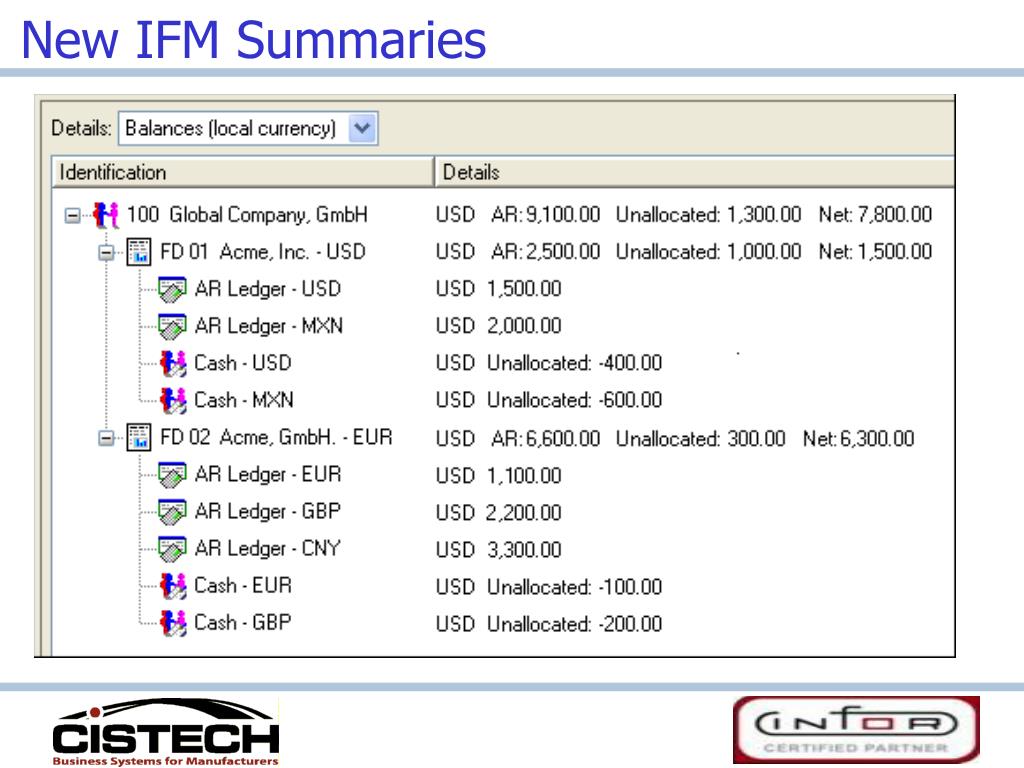 PPT Infor XA R6 Browser to Infor ERP XA PowerLink R7.8 PowerPoint