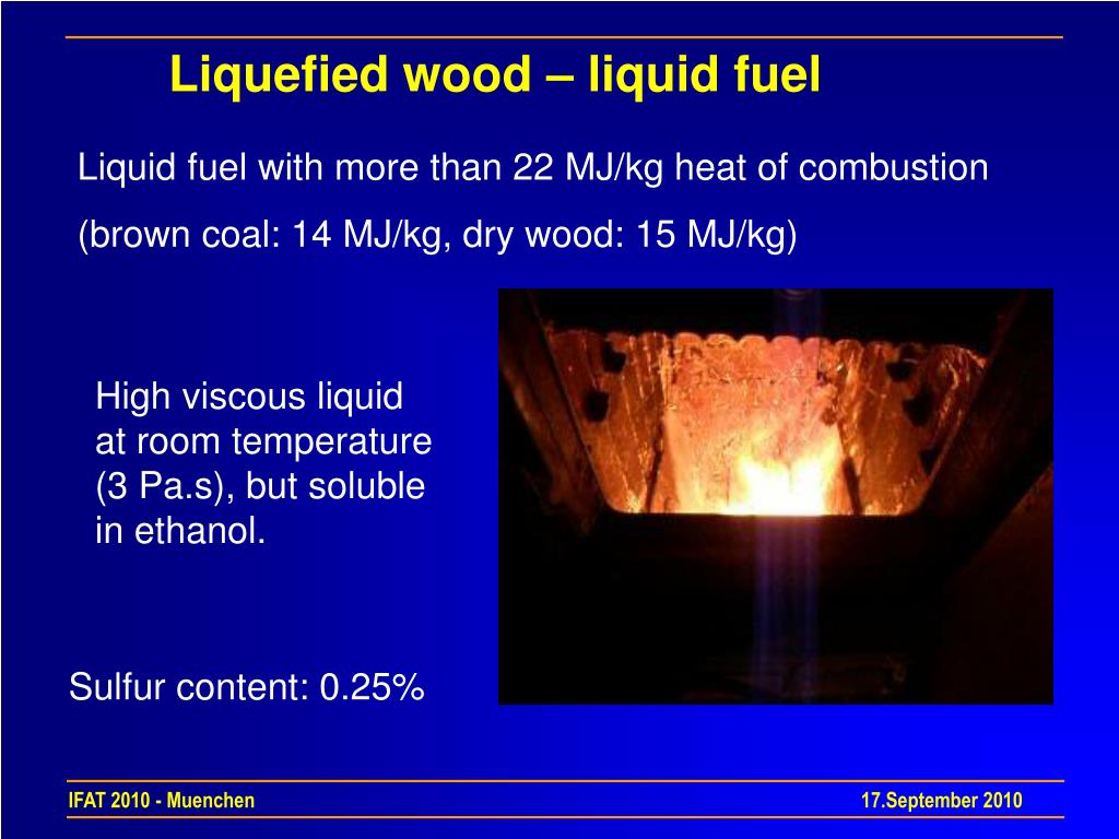 PPT Liquefied Wood a source of raw materials PowerPoint