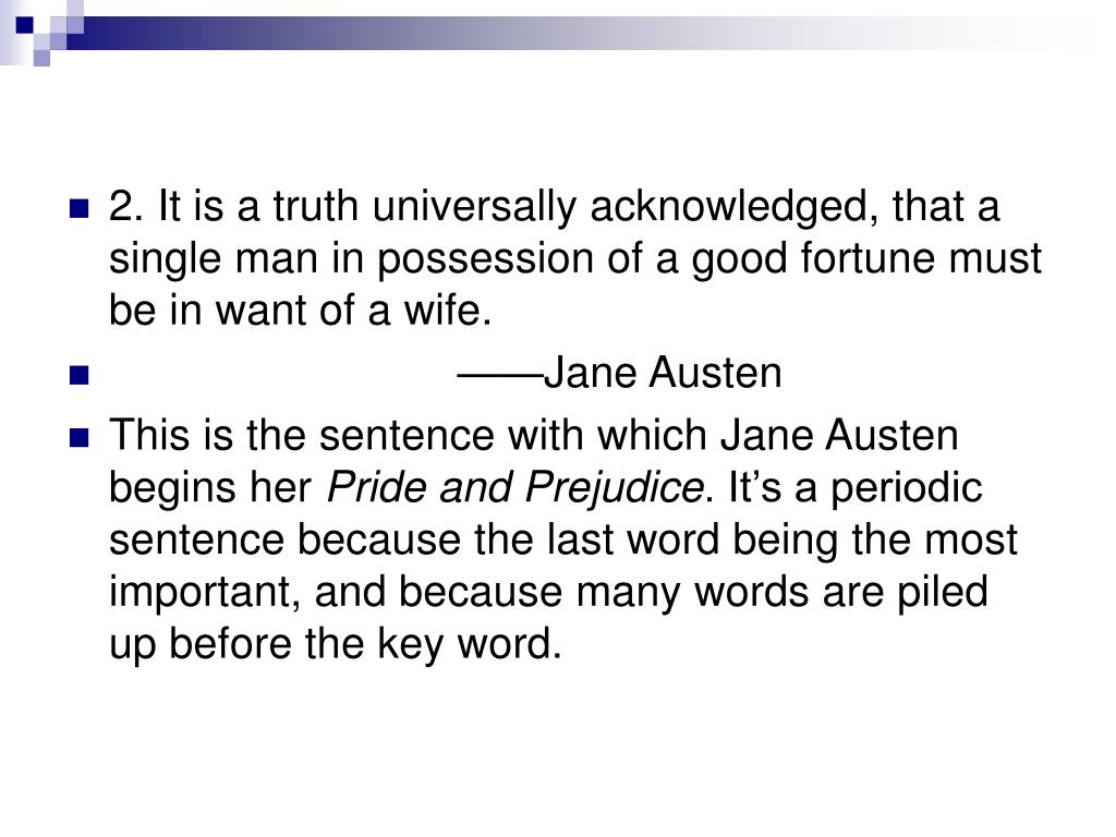 PPT Loose, and Periodic Sentences PowerPoint Presentation, free