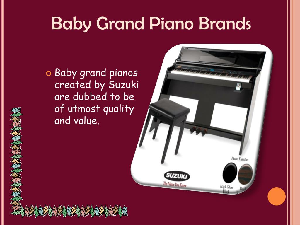 PPT Popular Baby Grand Piano Brands PowerPoint Presentation, free