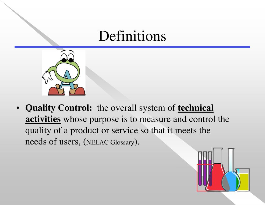 PPT SDWA “Laboratory Quality Assurance Plans” & NELAP/TNI “Laboratory