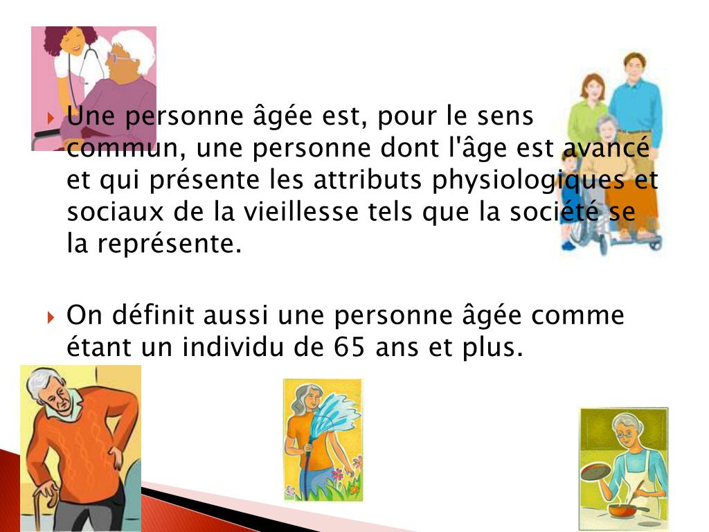 Définition : personne âgée Investissement ehpad