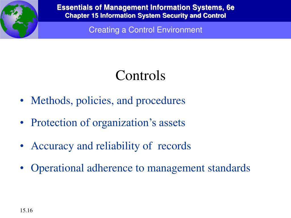PPT Information System Security and Control PowerPoint Presentation