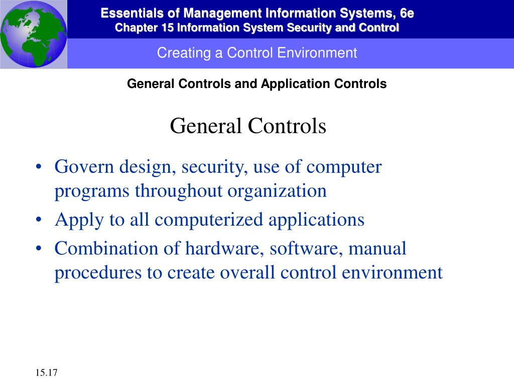 PPT Information System Security and Control PowerPoint Presentation