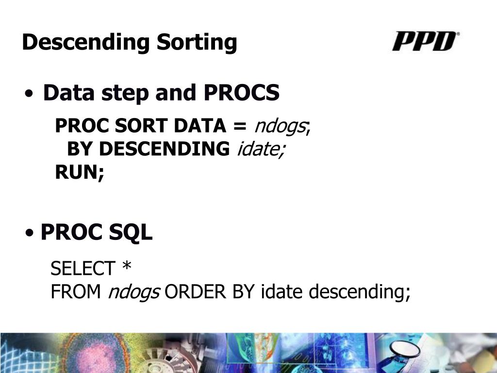 PPT SAS ® PROC SQL or Vanilla Flavor PowerPoint Presentation, free