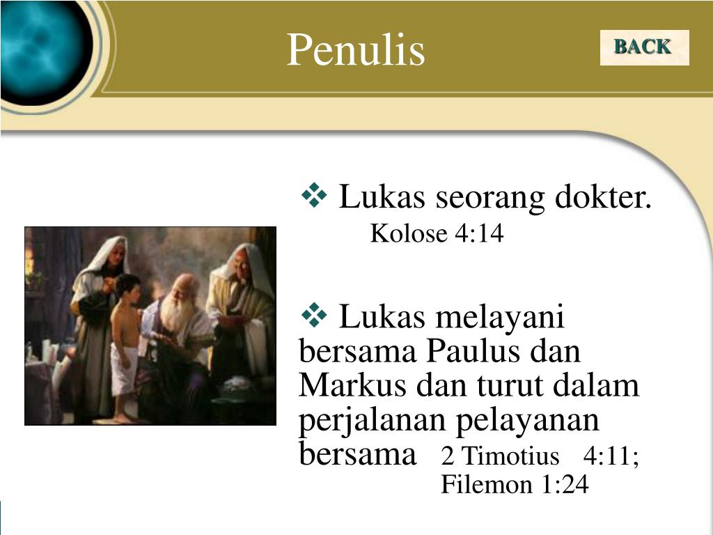PPT Injil Lukas Pendahuluan PowerPoint Presentation, free download