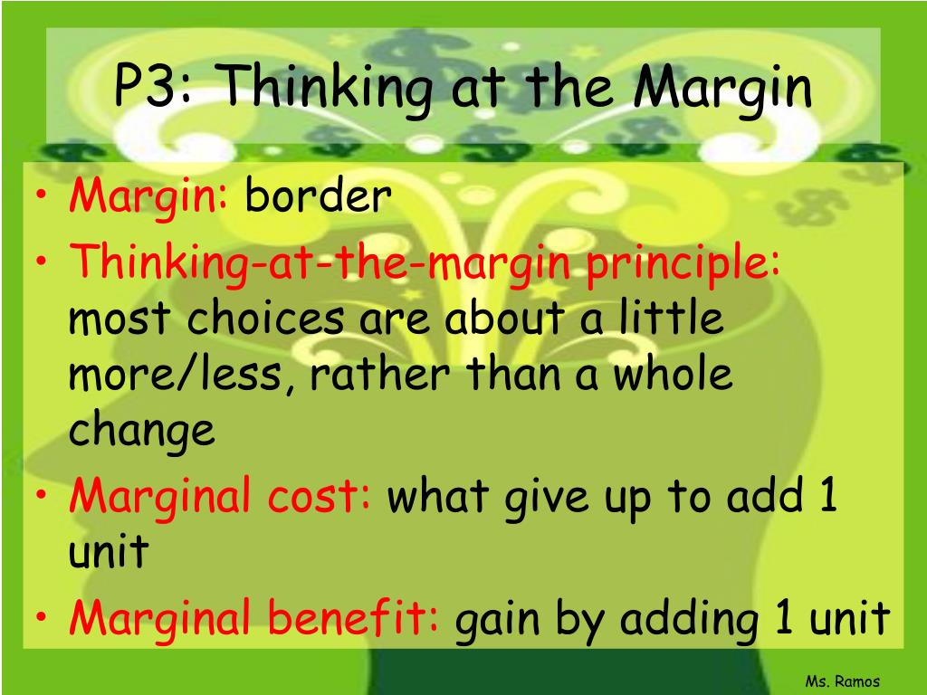 Thinking At The Margin cloudshareinfo