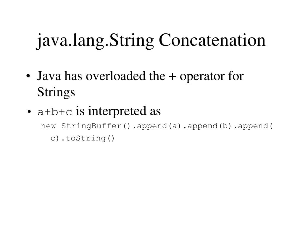PPT The java.lang Package chapter 8 PowerPoint Presentation, free
