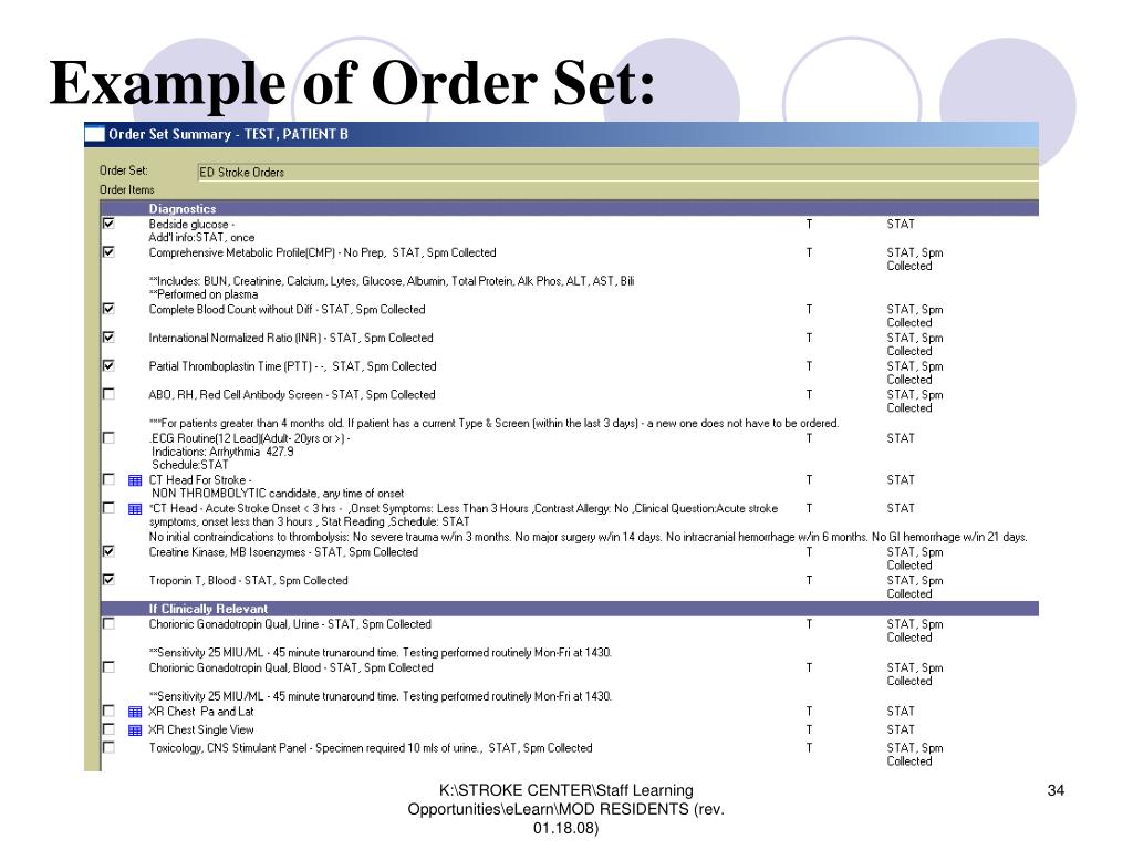 PPT STROKE RESIDENT Brain Matters Module VI PowerPoint