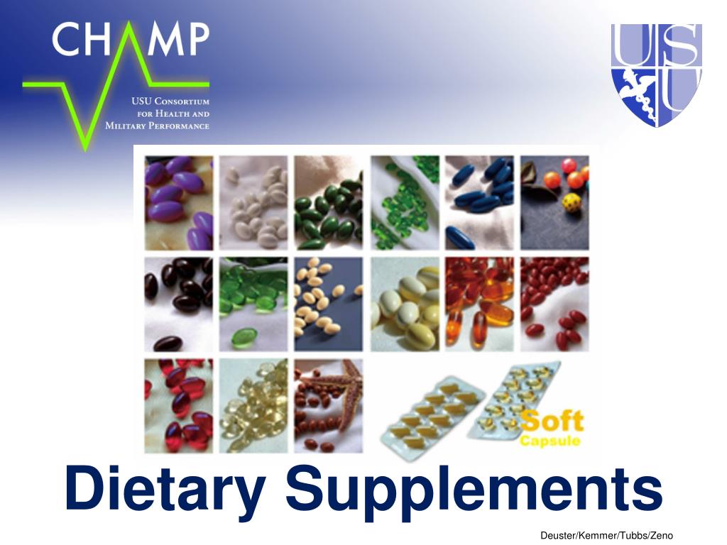 PPT Dietary Supplements PowerPoint Presentation, free download ID432539