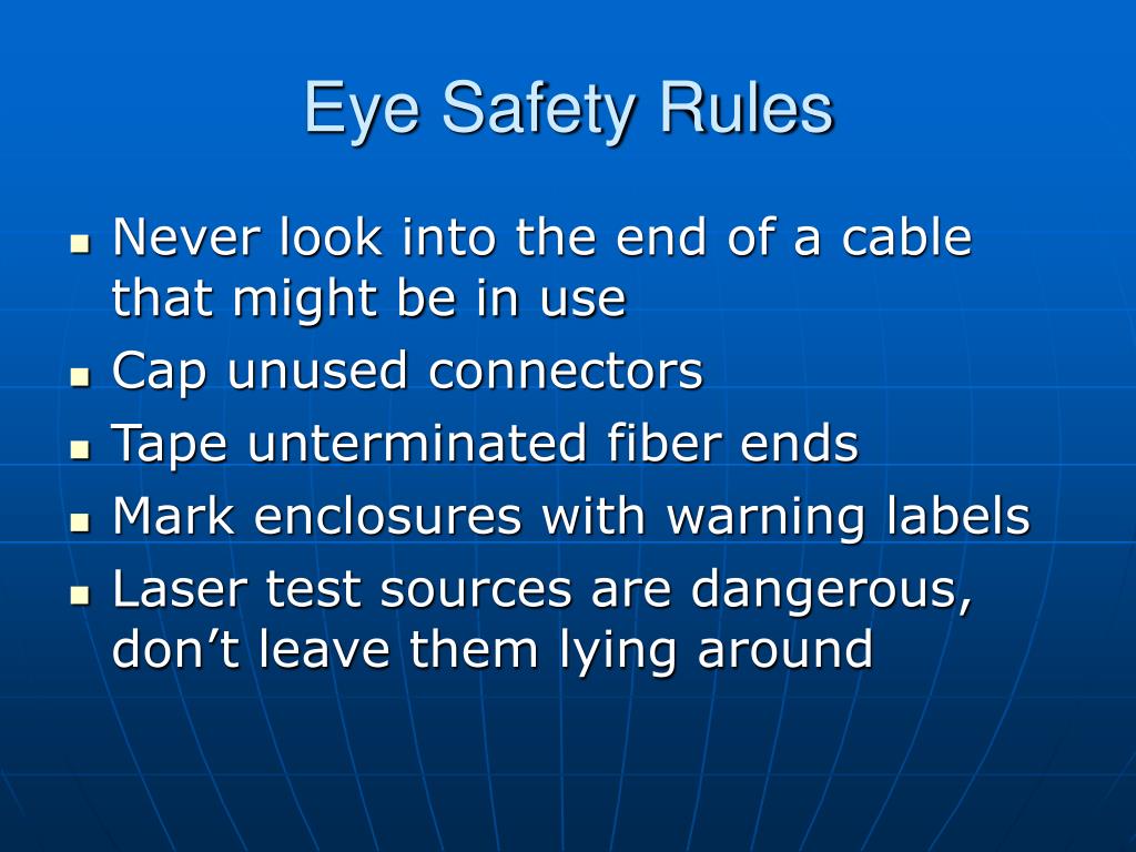 PPT Fiber Optic Installation Safety PowerPoint Presentation, free download ID433113