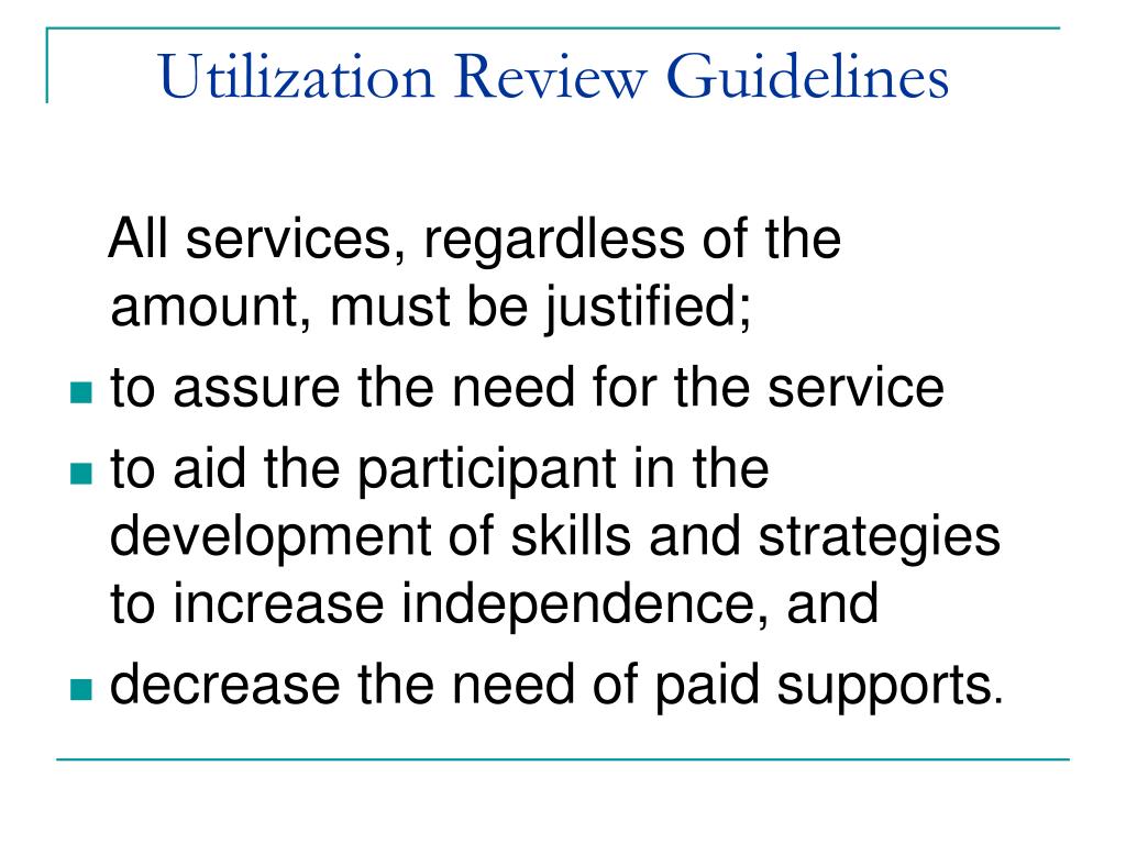 PPT CAPMR/DD Clinical Policy, Technical Amendment and Manuals