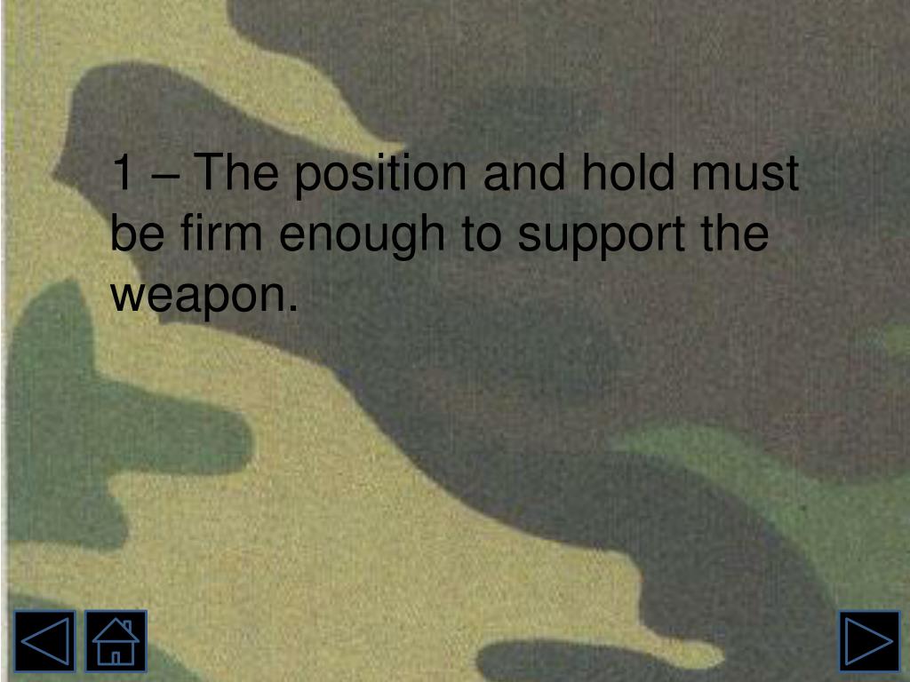 PPT MARKSMANSHIP PRINCIPLES PowerPoint Presentation, free download