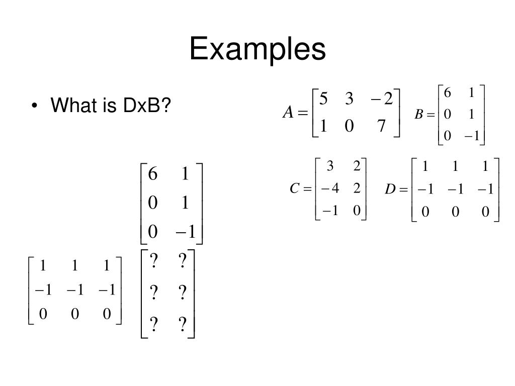 PPT Matrices PowerPoint Presentation, free download ID435005