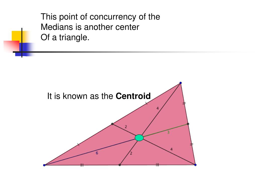 Point Of Concurrency Of Medians