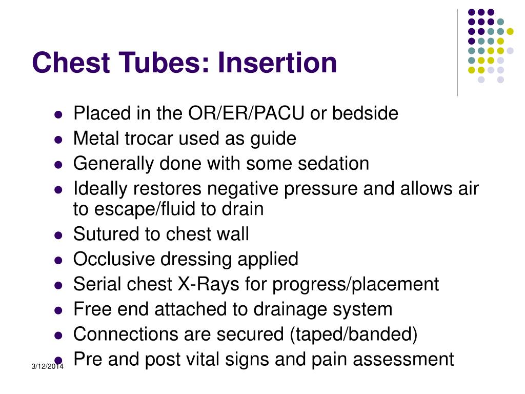 PPT Care of the Client with Chest Tubes PowerPoint Presentation, free