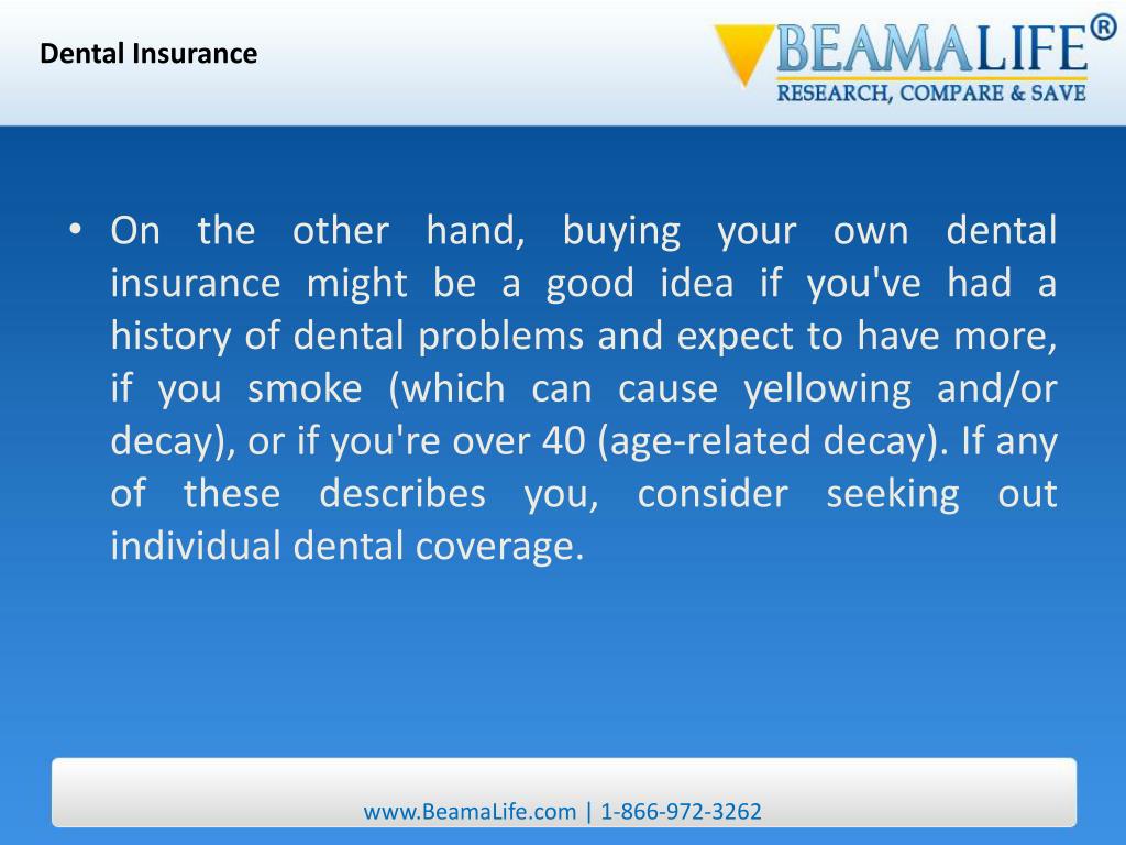 PPT Dental Insurance PowerPoint Presentation, free download ID43636