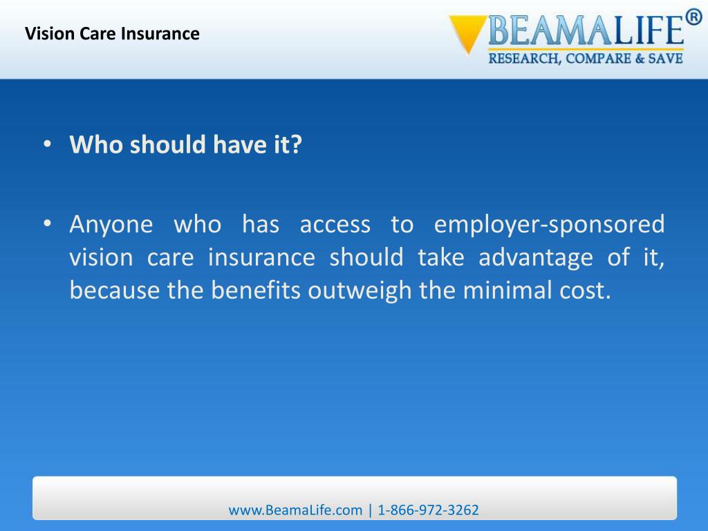 PPT Vision Care Insurance PowerPoint Presentation, free download ID