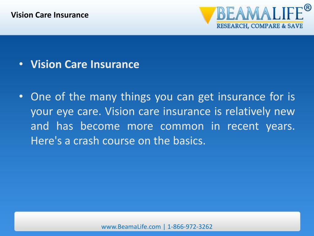 PPT Vision Care Insurance PowerPoint Presentation, free download ID