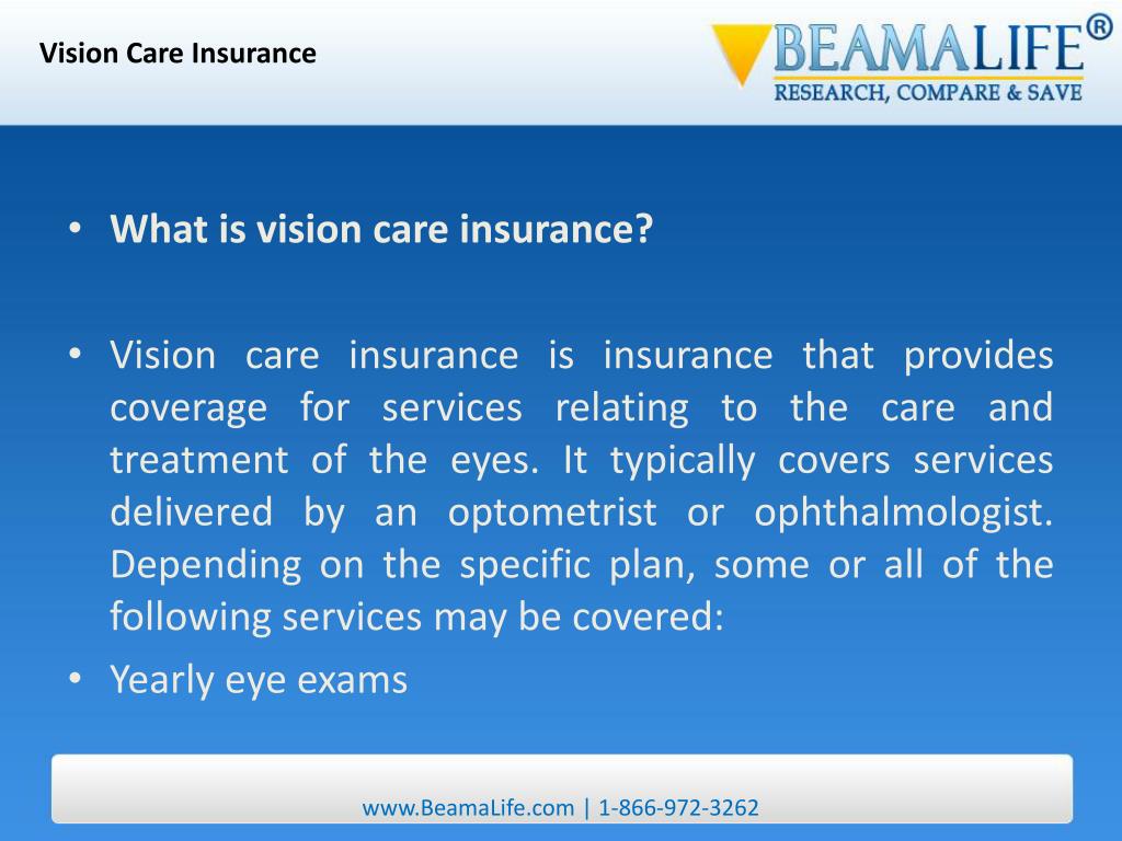 PPT Vision Care Insurance PowerPoint Presentation, free download ID