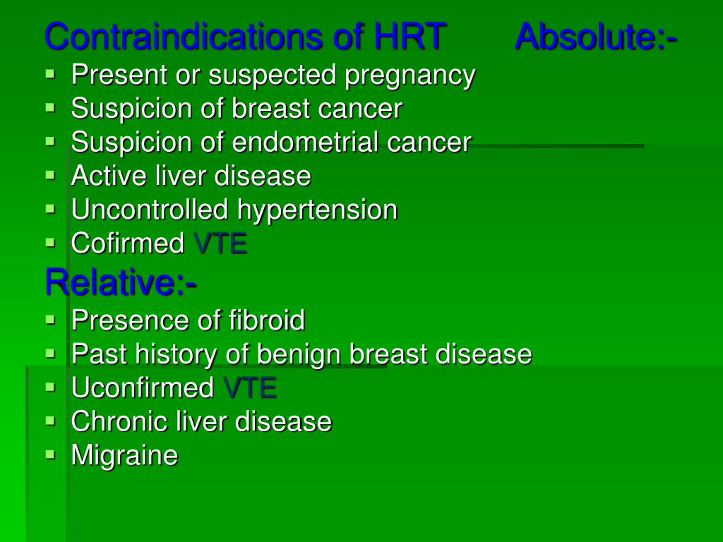 PPT (( Hormone replacement therapy )) PowerPoint Presentation ID436899